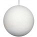 Χριστουγεννιάτικη Μπάλα Οροφής Λευκή, Οικολογική (20cm)